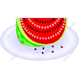 Vibrant Watermelon Slice