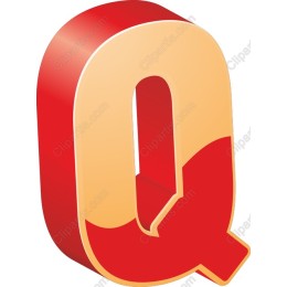 3D Letter Q