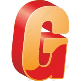 3D Letter G