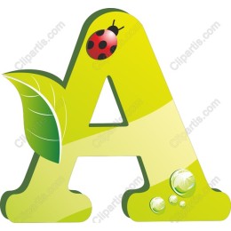 Leafy Letter A