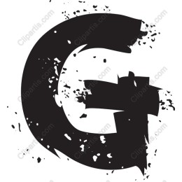 Distressed Letter G
