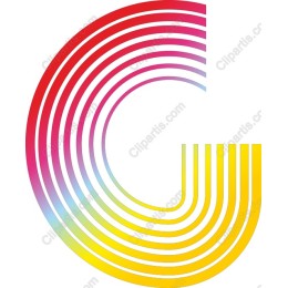 Gradient Letter G