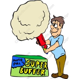 Super Buffer Cartoon