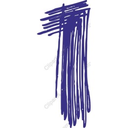 Purple Brush Stroke
