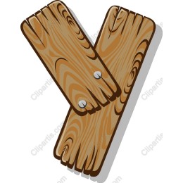 Wooden 'Y'