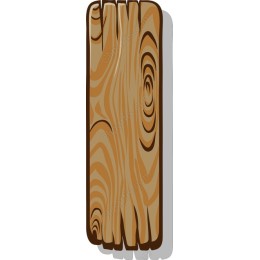 Rustic Wooden Plank