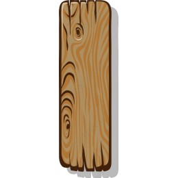 Rustic Wooden Plank