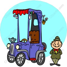 Quirky Cartoon Car