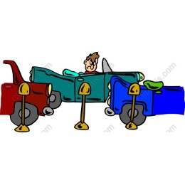 Playful Cartoon Cars