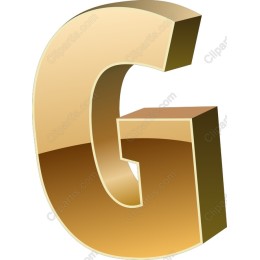 3D Golden G