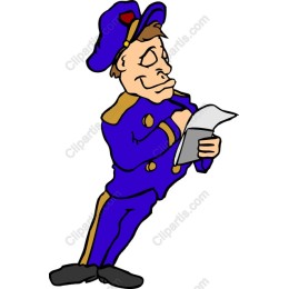 Cheerful Police Officer