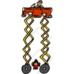 Quirky Elevated Car