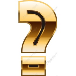 Gold Question Mark
