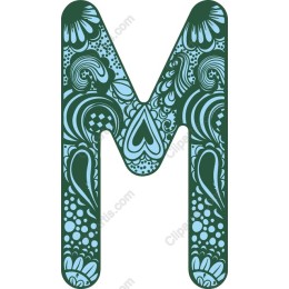 Decorative Letter M