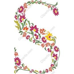 Floral Letter