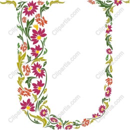 Floral U