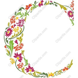 Floral Decorative Frame
