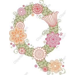 Vibrant Floral Wreath