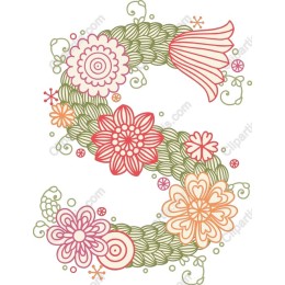 Floral Letter