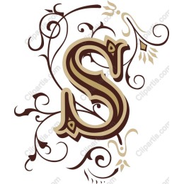 Elegant Stylized Letter