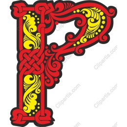 Ornamental Letter P