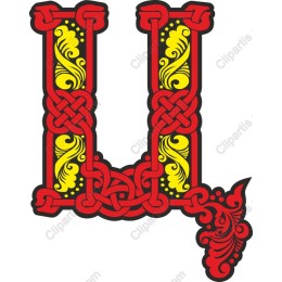 Ornate Letter Л