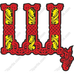 Ornate Letter Ш