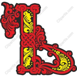 Ornate Letter L