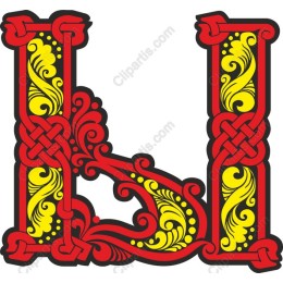 Ornate Letter L