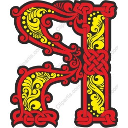 Ornamental Letter F