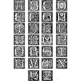 Floral Alphabet Bundle
