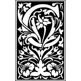Floral Monogram work
