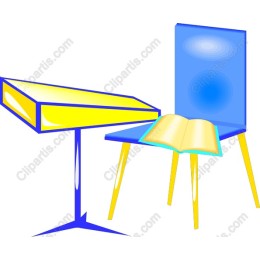 Contemporary Chair and Table