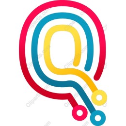 Vibrant Q Shape