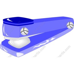 Blue Stapler