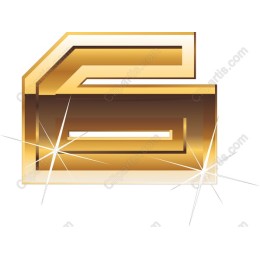 Gold Geometric G