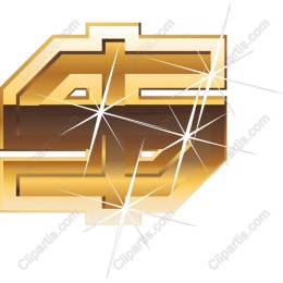 Golden Geometric Logo