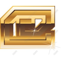 Gold Geometric G