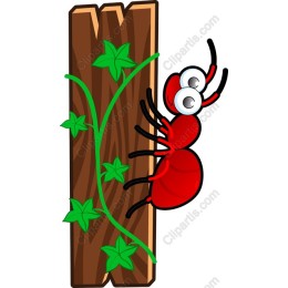 Cheerful Red Ant