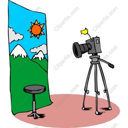 Whimsical Camera in Nature
