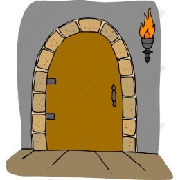 Rustic Stone Door