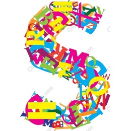 Colorful Letter