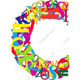 Colorful Letter C