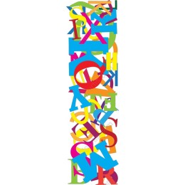 Vibrant Letter Collage