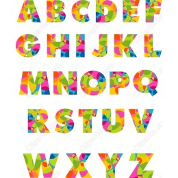 Colorful Alphabet Set