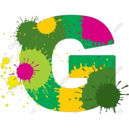 Vibrant Paint Splash G