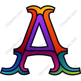 Stylized Letter A