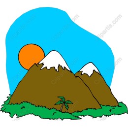 Vibrant Mountain Landscape