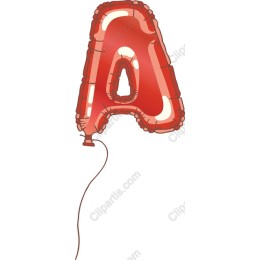 Red Balloon Letter A