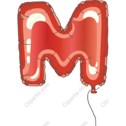 Red M Balloon